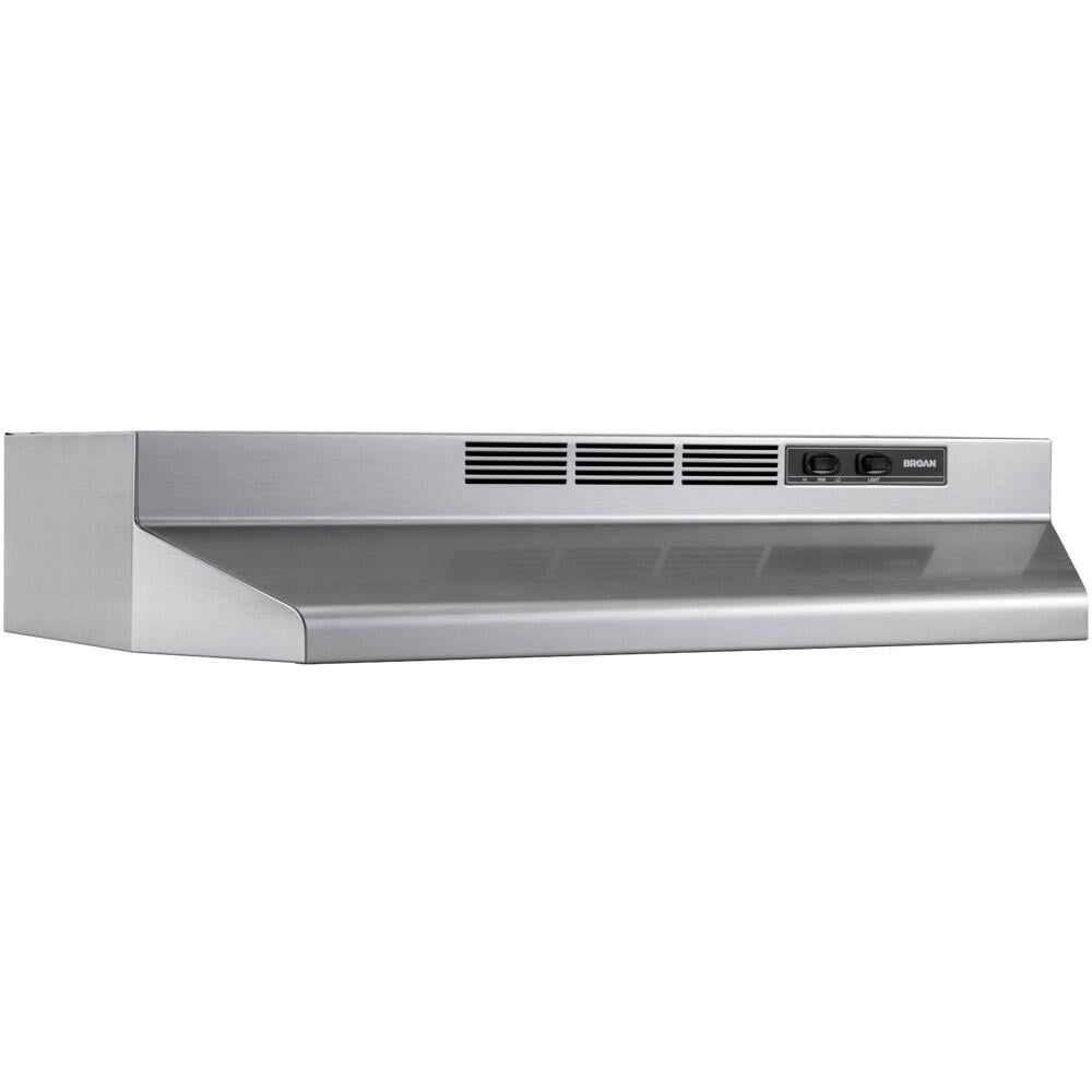 Broan 30" Stainless Steel Ductless Under-Cabinet Range Hood