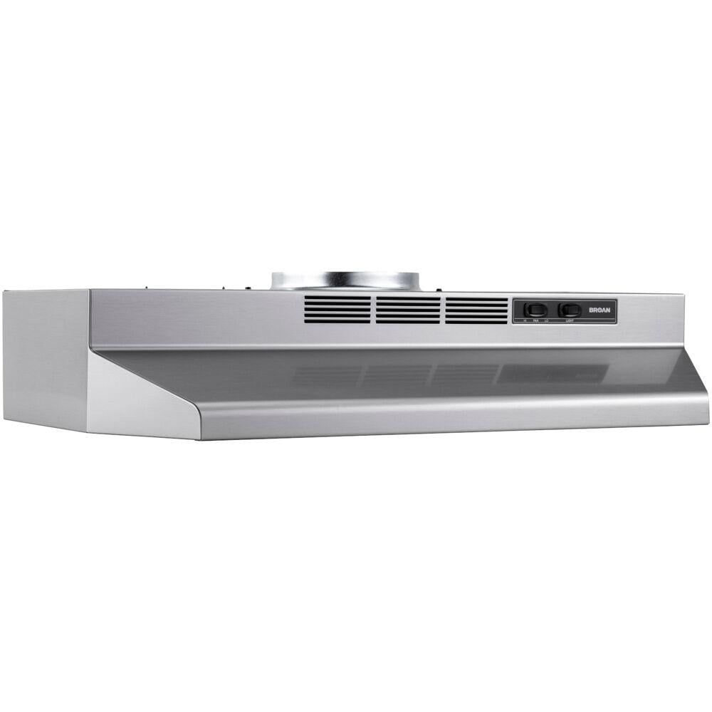 Broan 24" Stainless Steel Convertible Under-Cabinet Range Hood