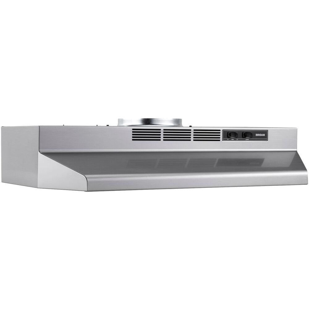 Broan 30" Stainless Steel Convertible Under-Cabinet Range Hood