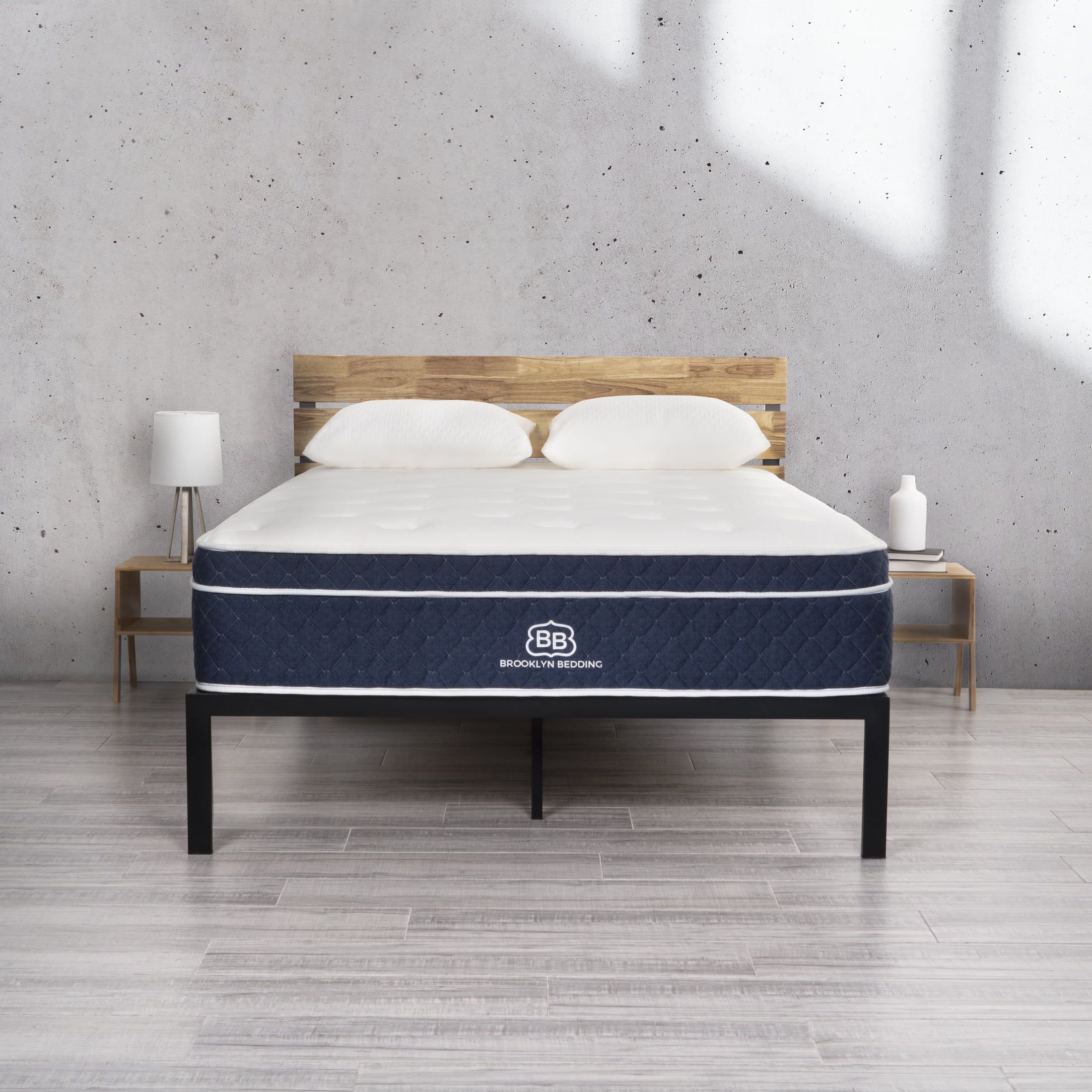 Twin XL Eurotop Plush Hybrid Mattress with Gel Memory Foam