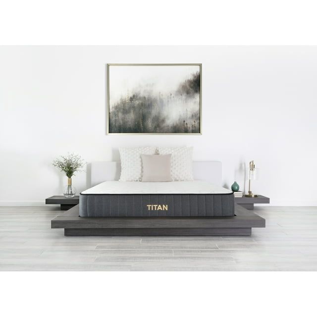 Full Size Gray Innerspring Gel Memory Foam Mattress
