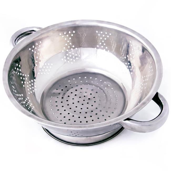 Stainless Steel 2.5 Quart Kitchen Colander with Handles