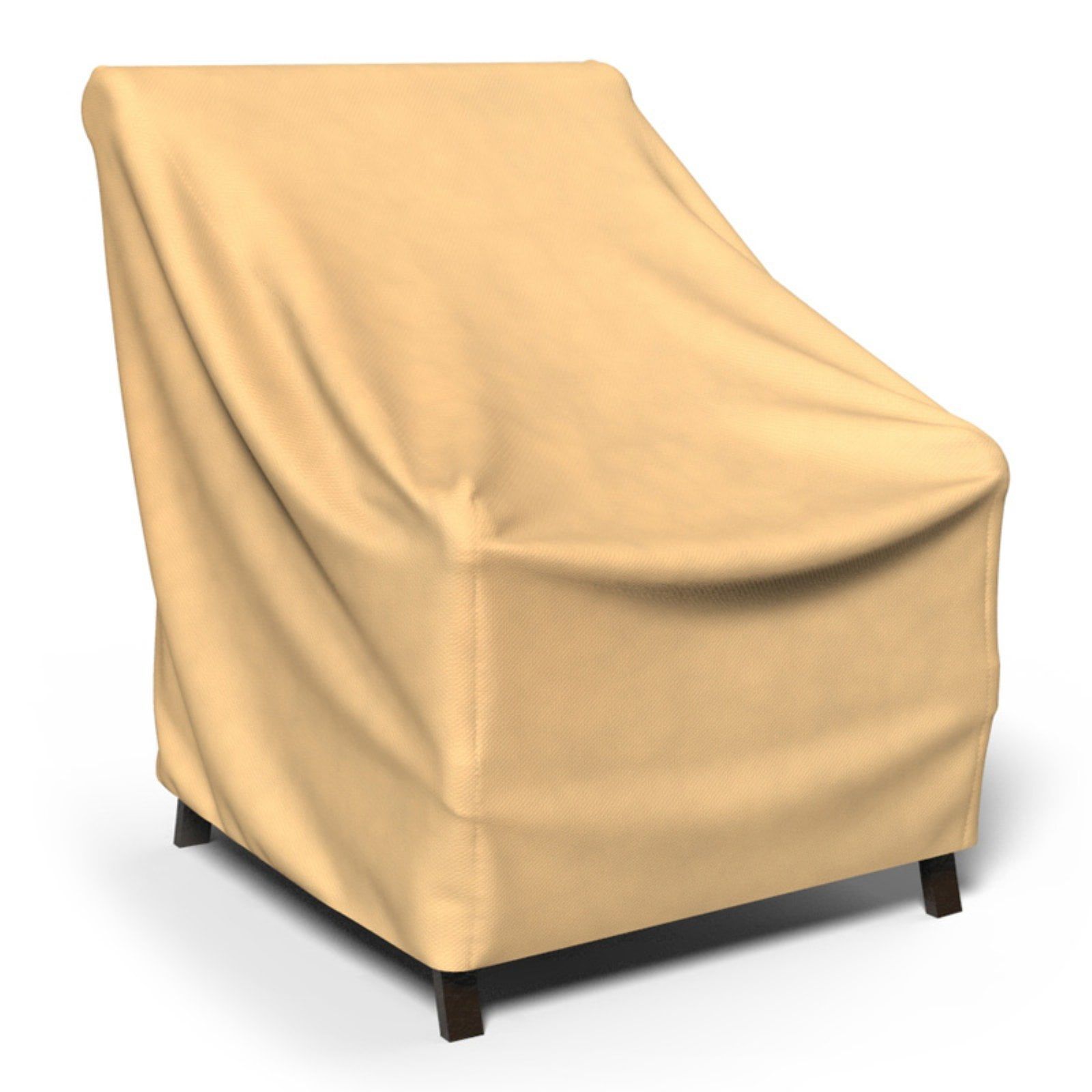 Extra Small Tan Waterproof Patio Chair Cover