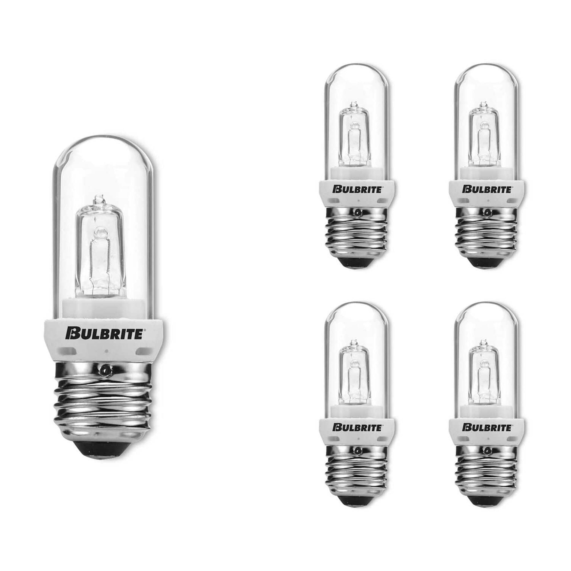 75-Watt Clear Mini Halogen Light Bulb Pack with Medium Screw Base