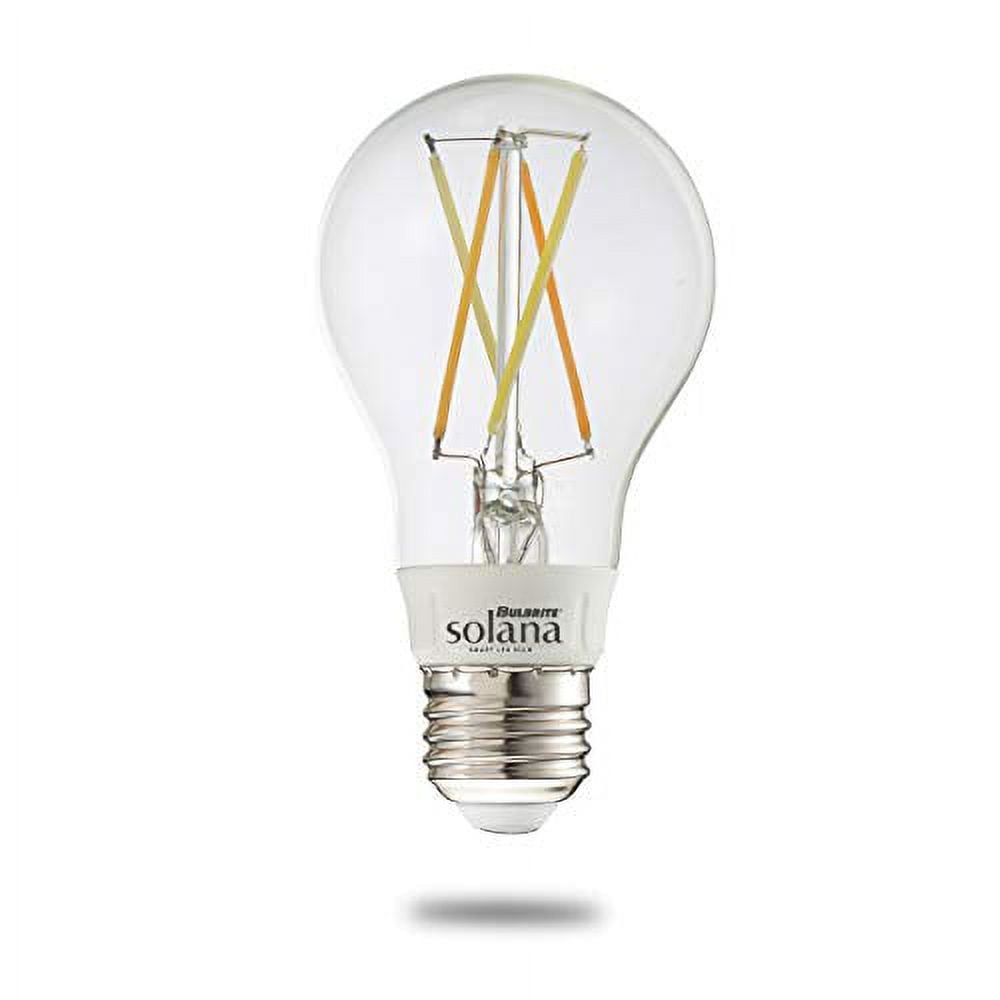 Bulbrite Solana Clear Edison Filament LED Smart Light Bulb