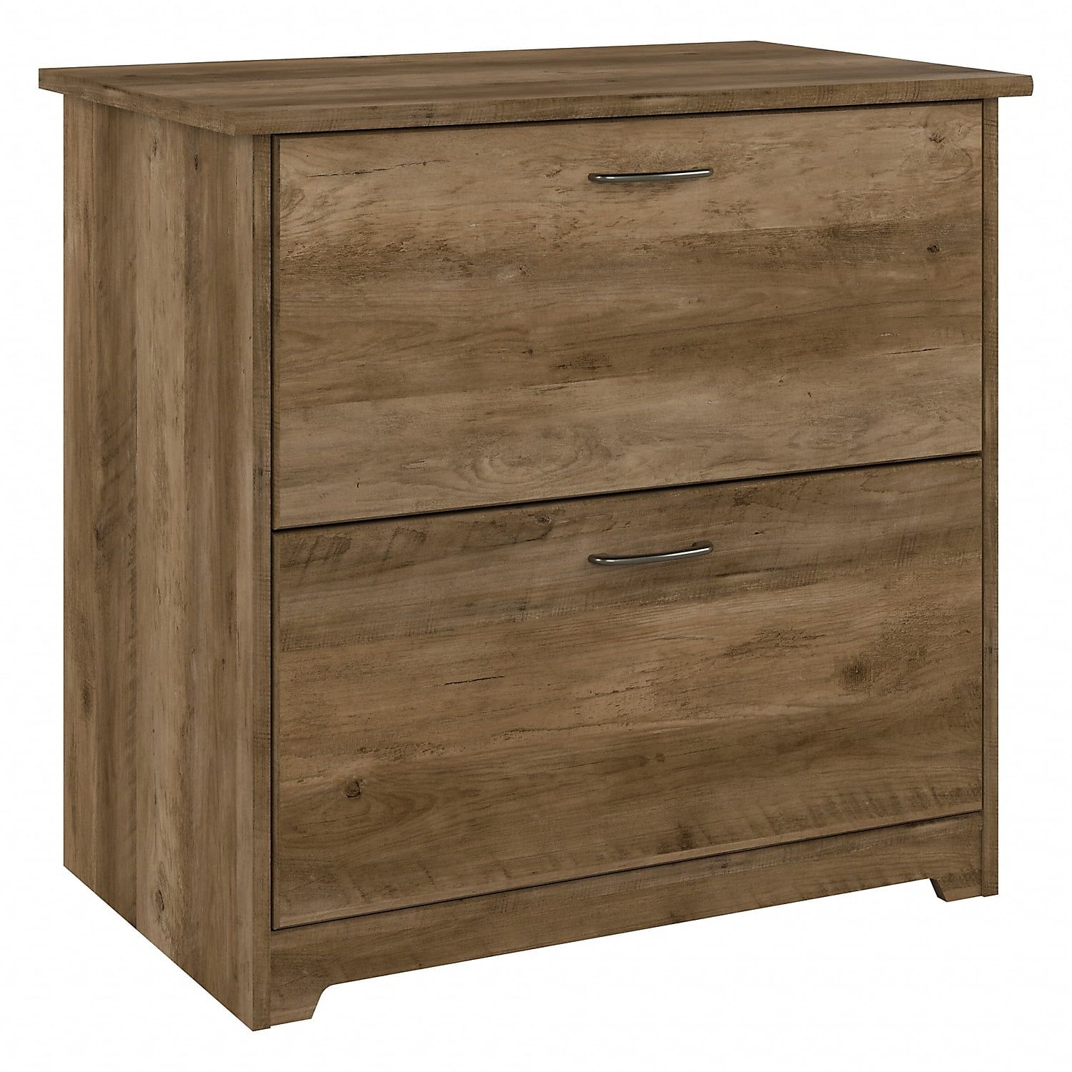 Reclaimed Pine 2-Drawer Traditional Lateral Filing Cabinet