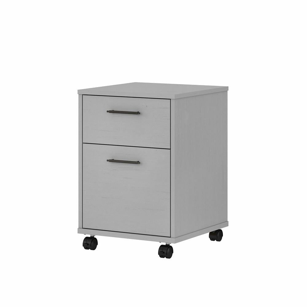 Cape Cod Gray Mobile 2-Drawer Lockable Filing Cabinet