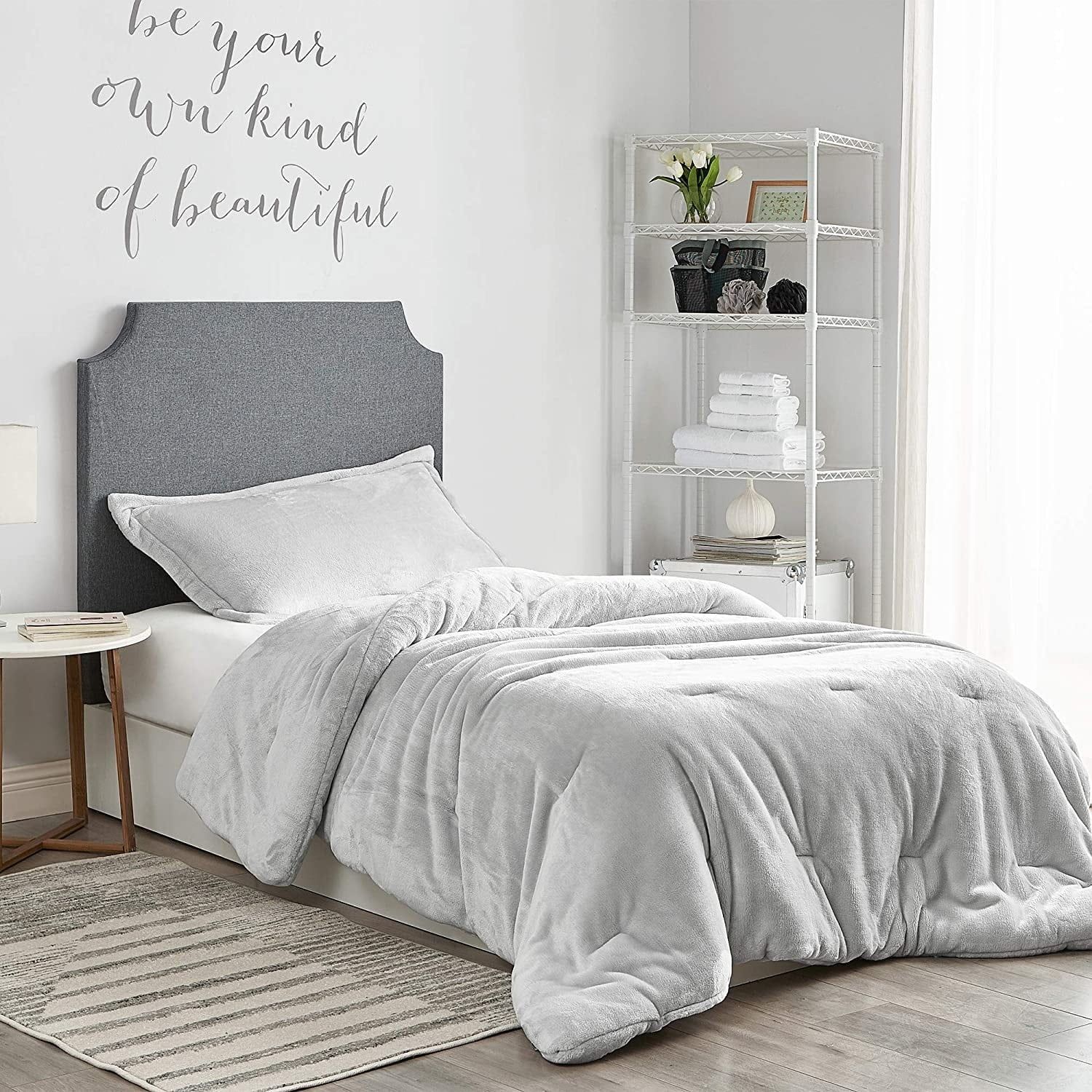 Coma Inducer Me Sooo Comfy - ® Oversized Comforter Set - Glacier Gray Twin XL Teen & Dorm 2 Piece