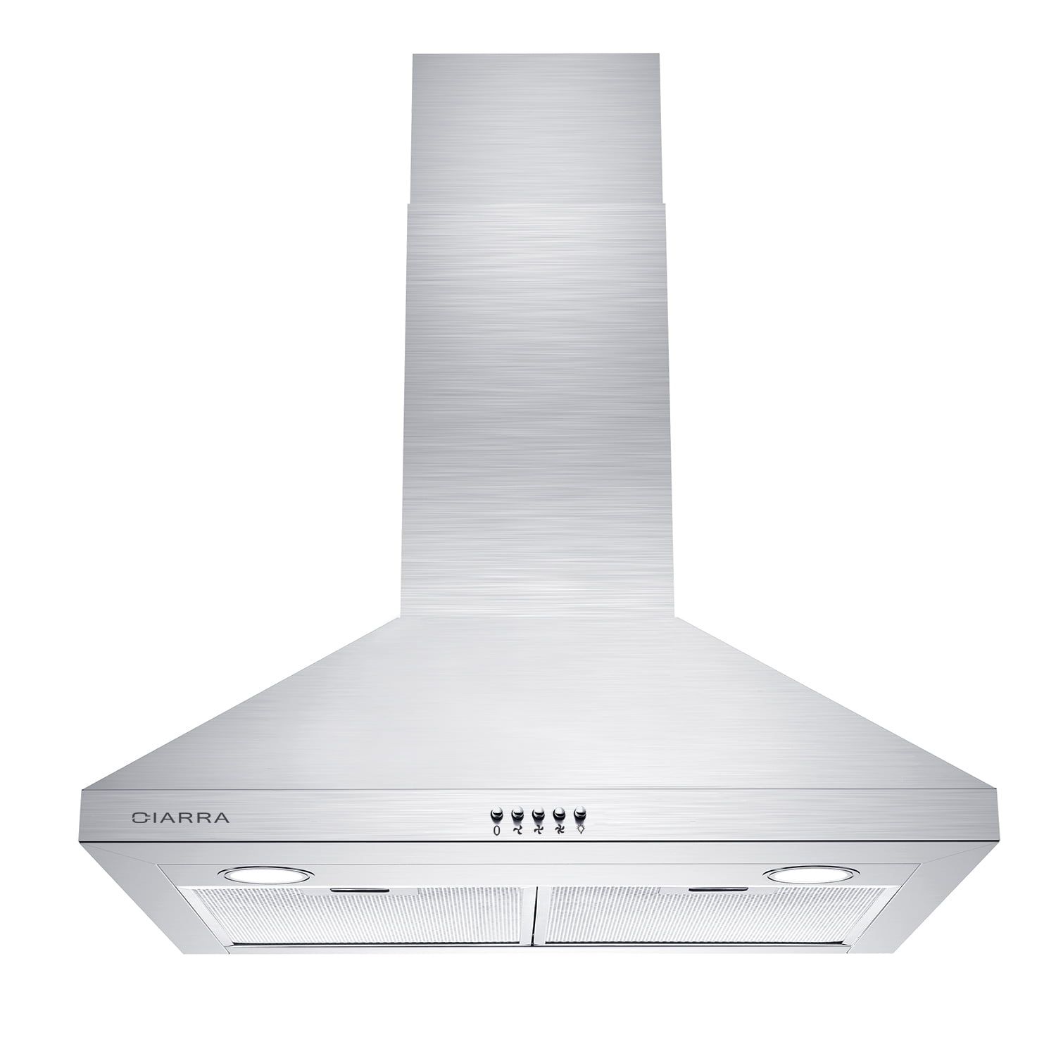 30-Inch Stainless Steel Convertible Wall Mount Range Hood