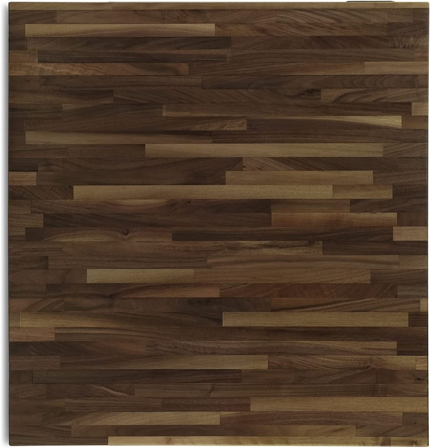 Walnut Solid Hardwood Butcher Block Countertop, 18" x 25"