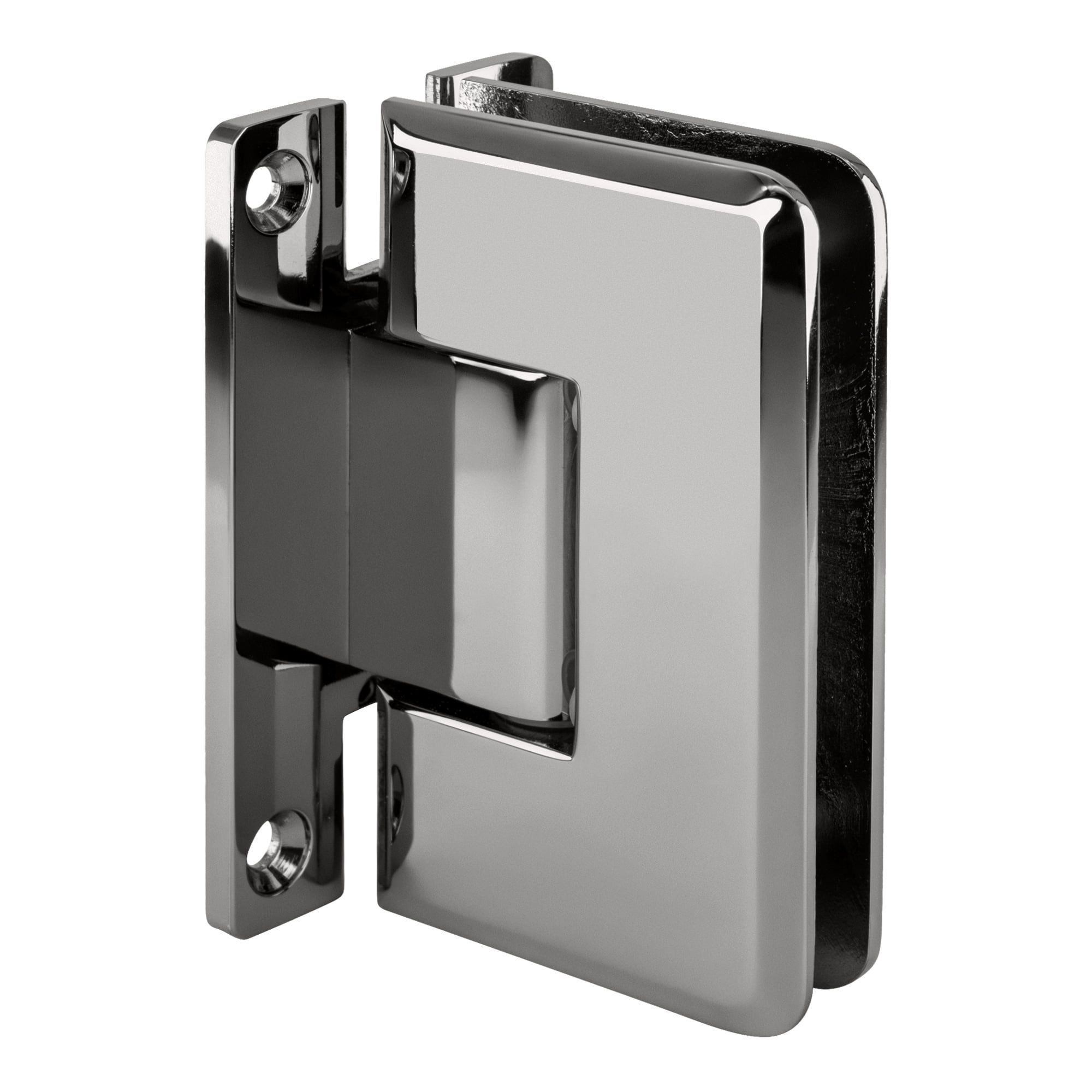 Polished Chrome Wall Mount Shower Door Hinge