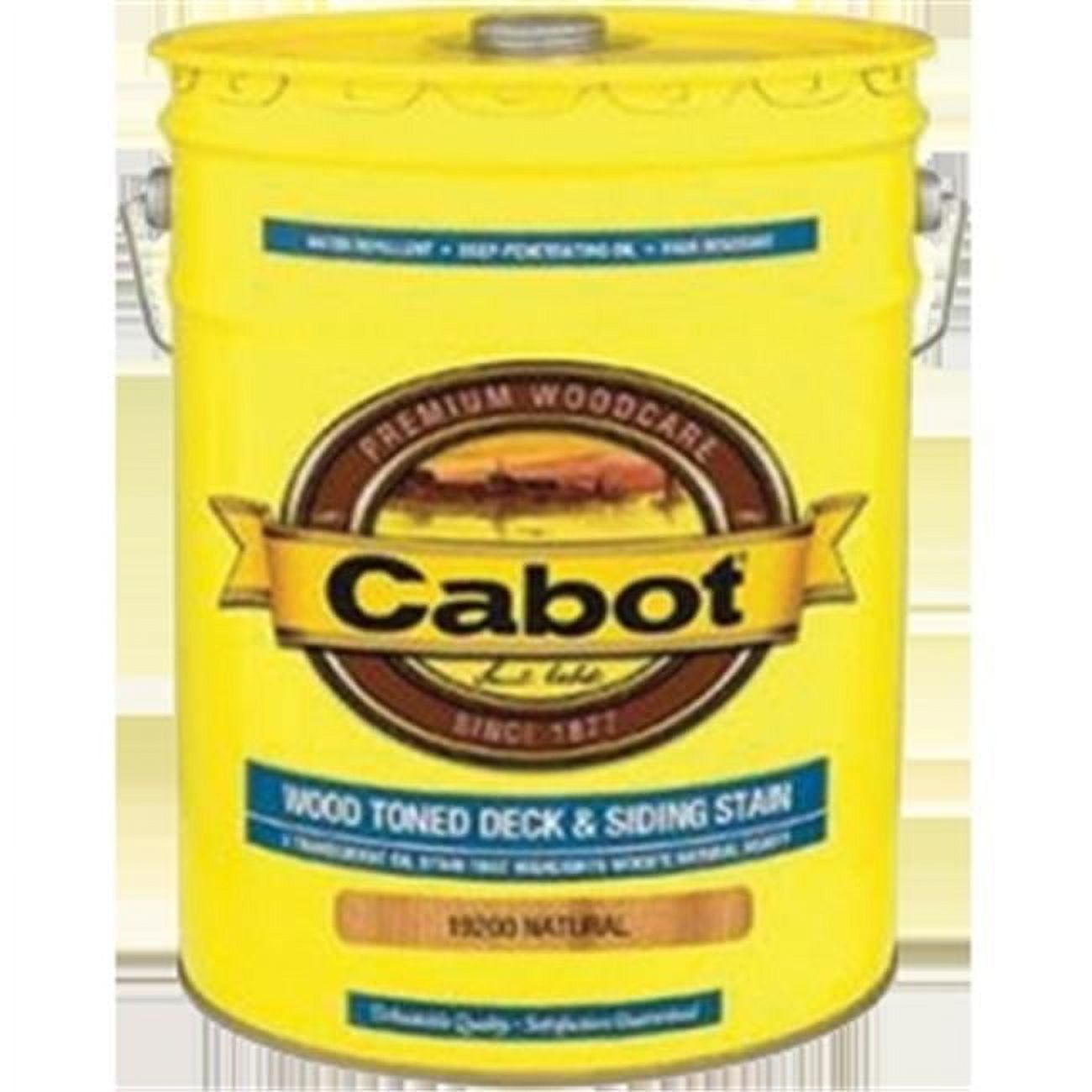 Natural Wood Toned Deck & Siding Oil-Based Stain - 5 Gallon