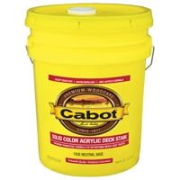 Neutral Base Solid Color Acrylic Deck & Patio Stain, 5 gal