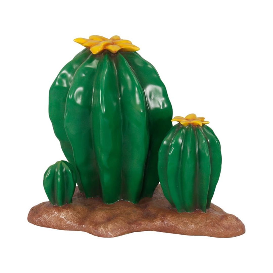 Handcrafted Green Resin Cactus Life Size Statue