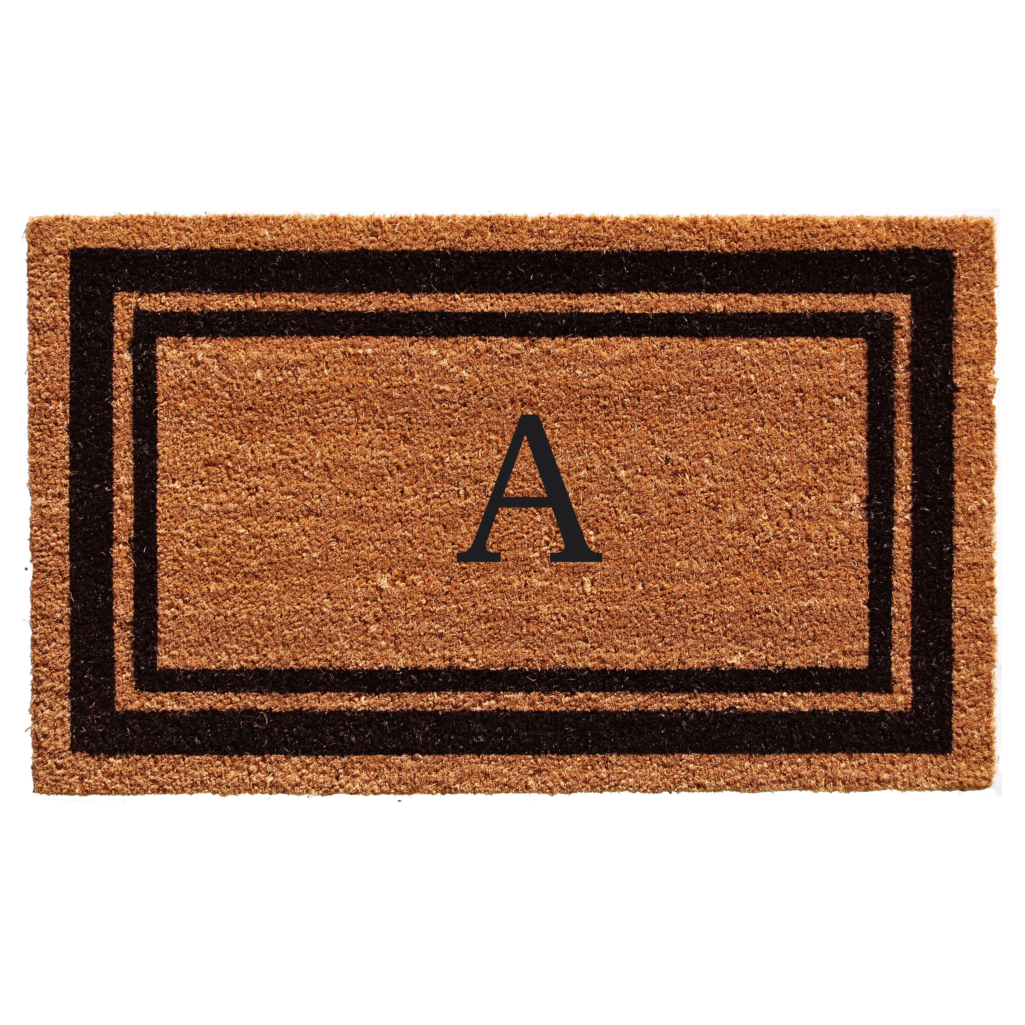 Personalized Coir 24" x 36" Outdoor Monogram Doormat