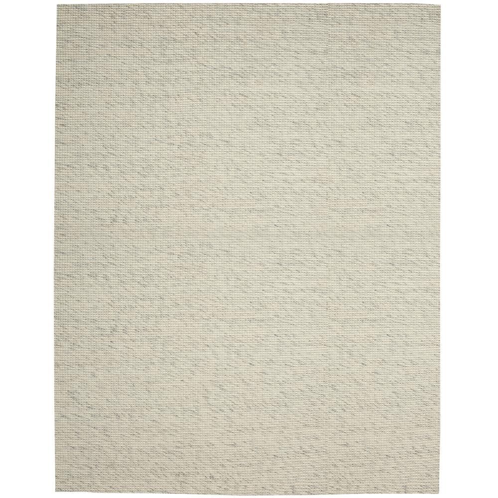 Handmade Gray Wool and Cotton Coastal Area Rug
