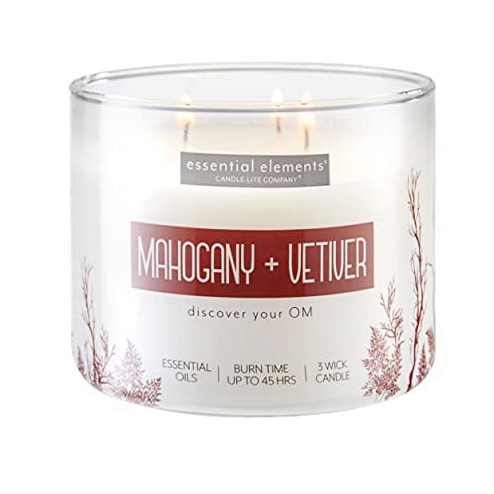 Mahogany & Vetiver 14.75 oz Soy Jar Candle