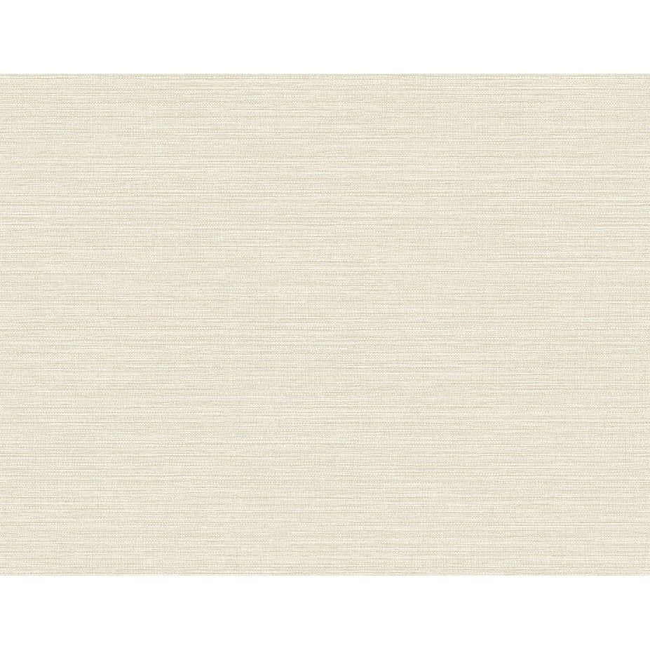 Beige Grasscloth Effect Non-Pasted Removable Wallpaper Roll