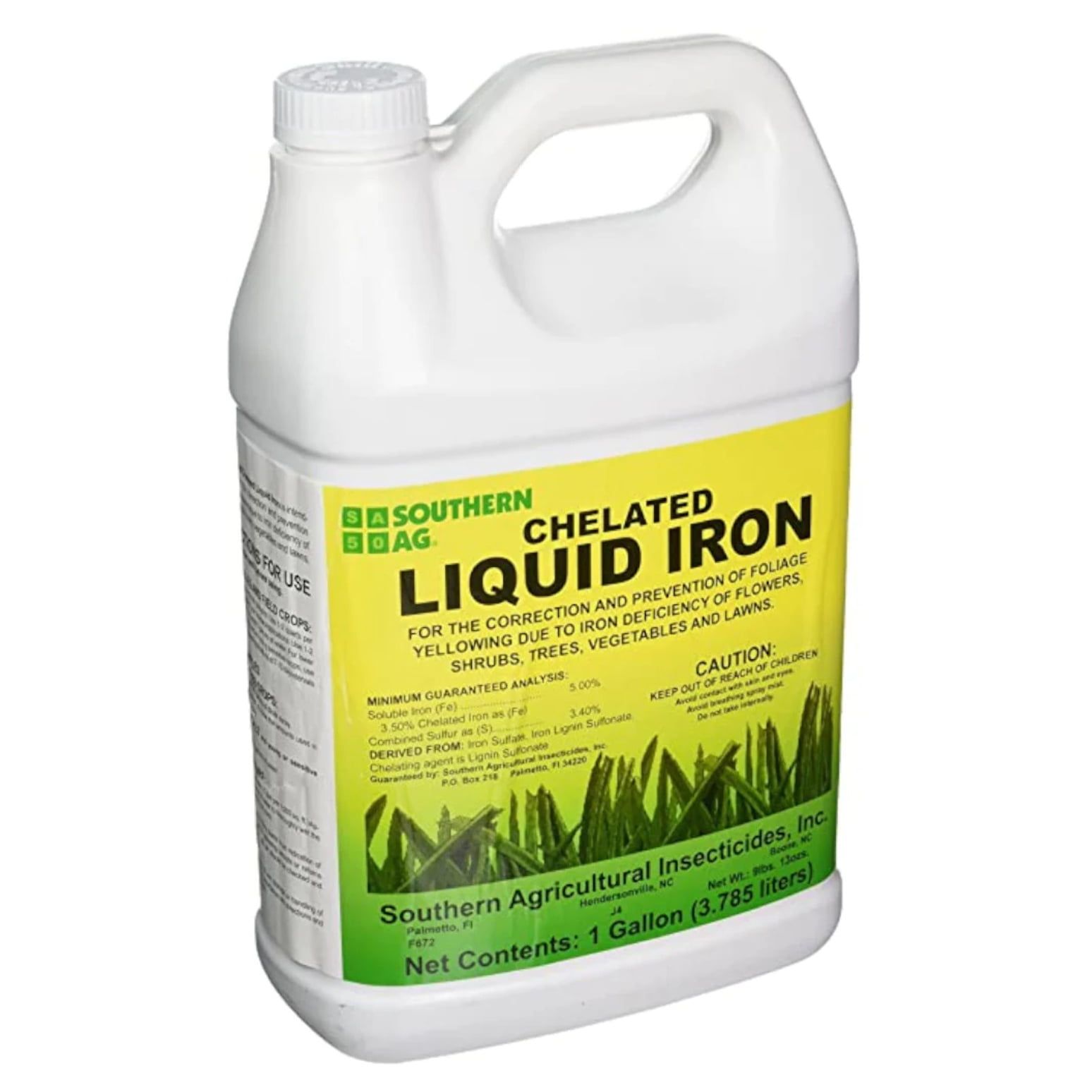 Southern Ag Chelated Liquid Iron Fertilizer, 1 Gallon