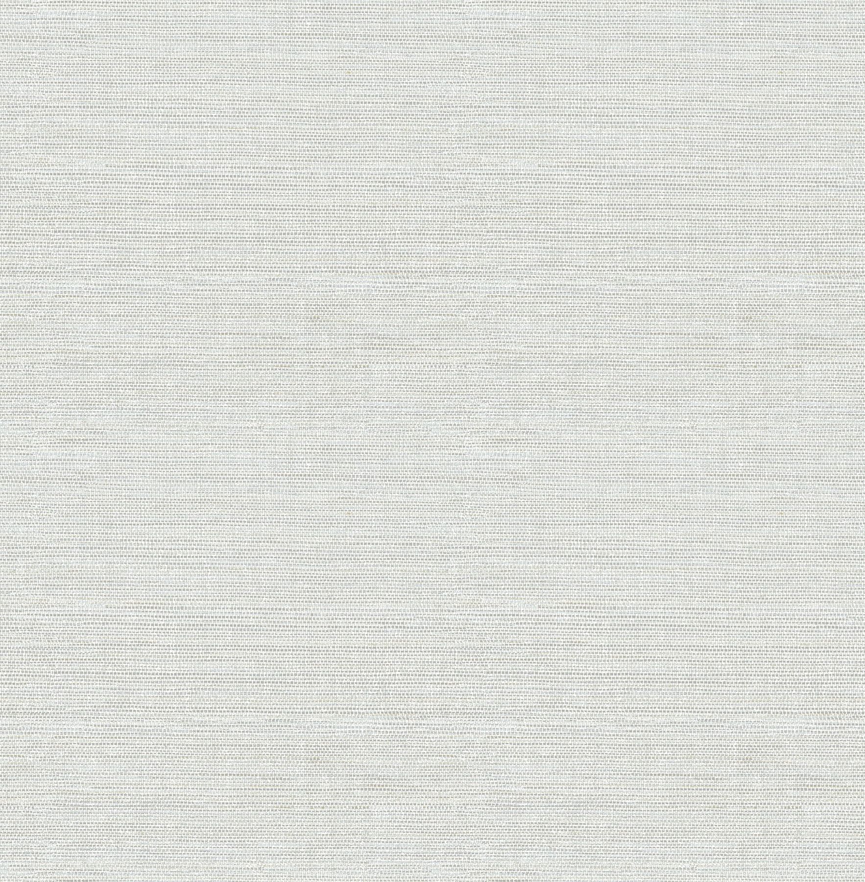 Agave Light Blue Faux Grasscloth Non-Woven Wallpaper