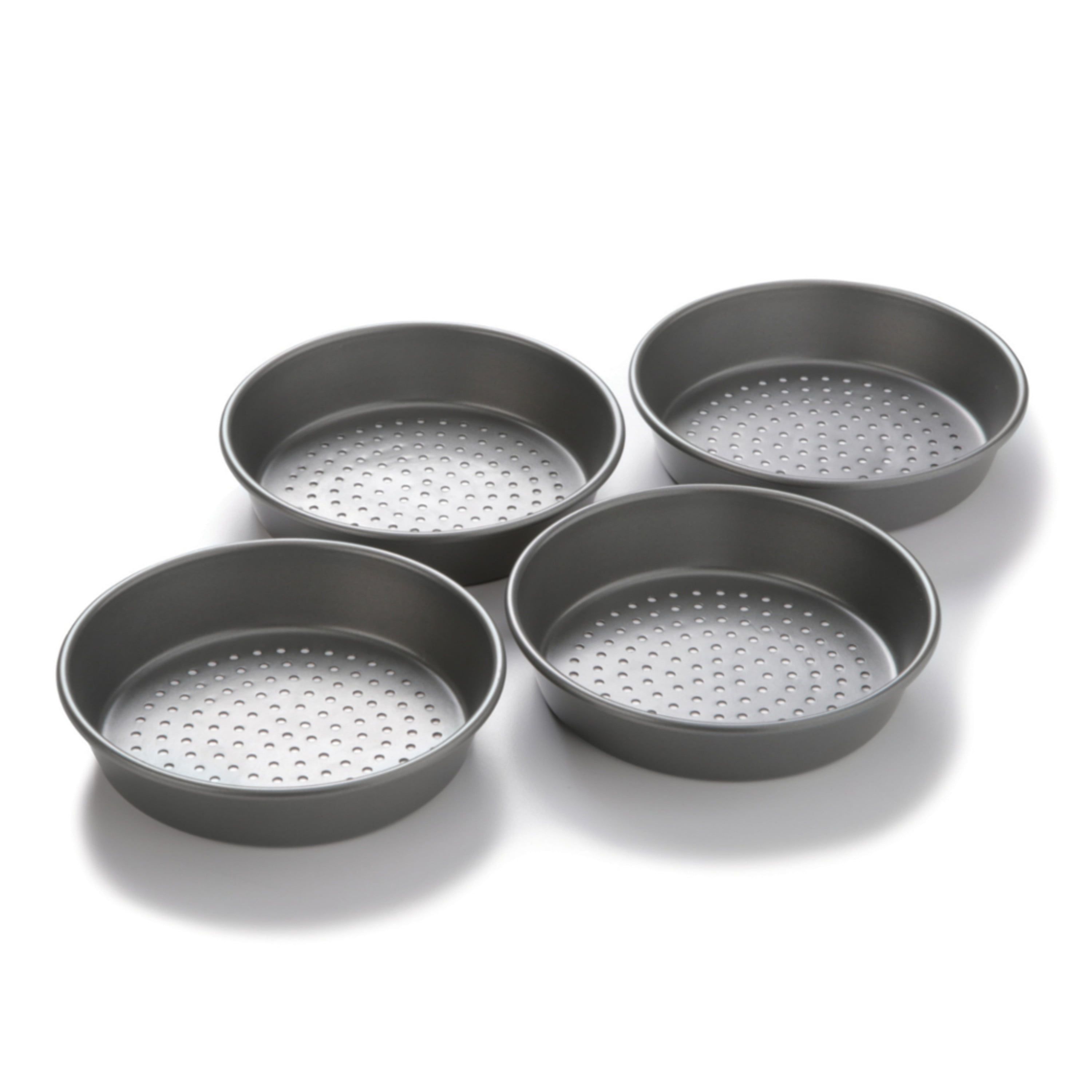 Aluminum Non-Stick Perforated Deep Dish Pizza Pan Set