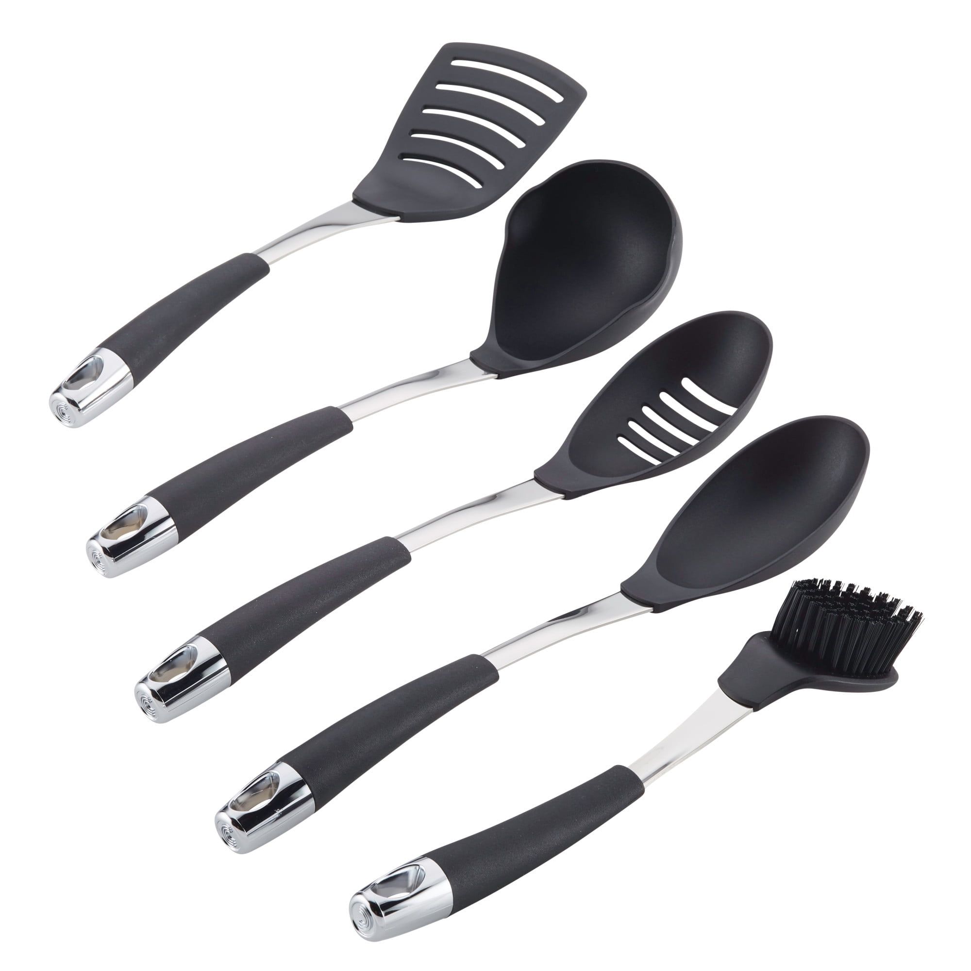 Circulon Black 5-Piece Nylon Kitchen Utensil Set