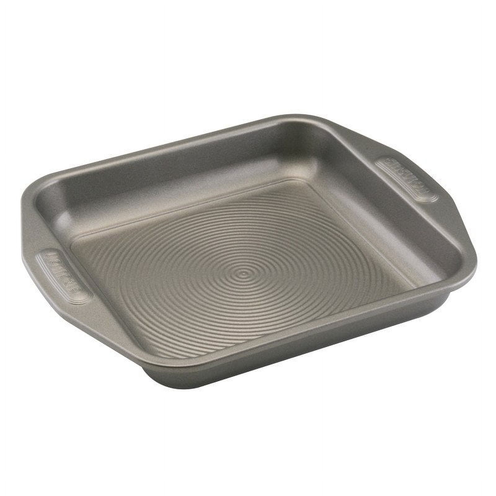 Circulon Gray Nonstick Square Cake Pan, 9 Inch