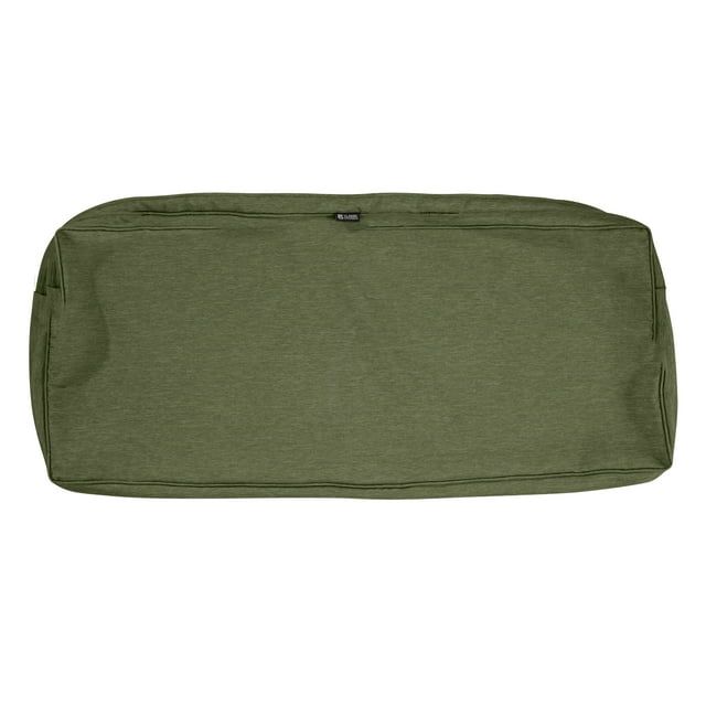 Heather Fern Green Weather-Resistant Patio Bench Cushion Slip Cover