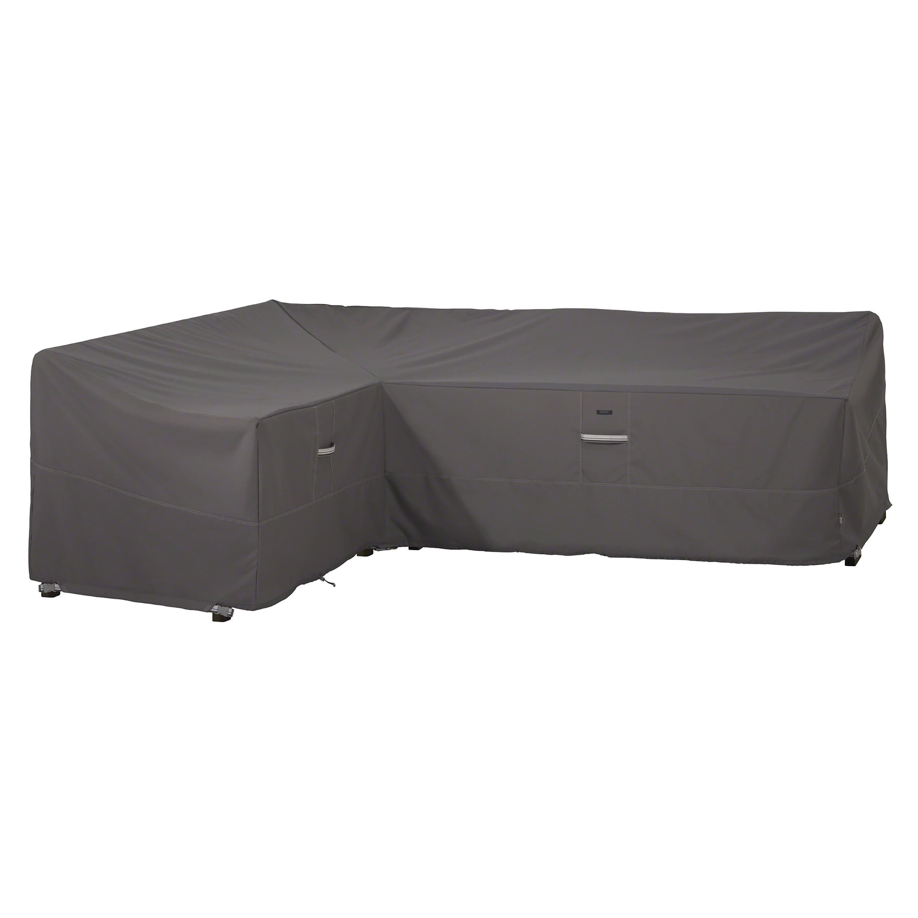 Ravenna Dark Taupe Water-Resistant Patio Sectional Cover