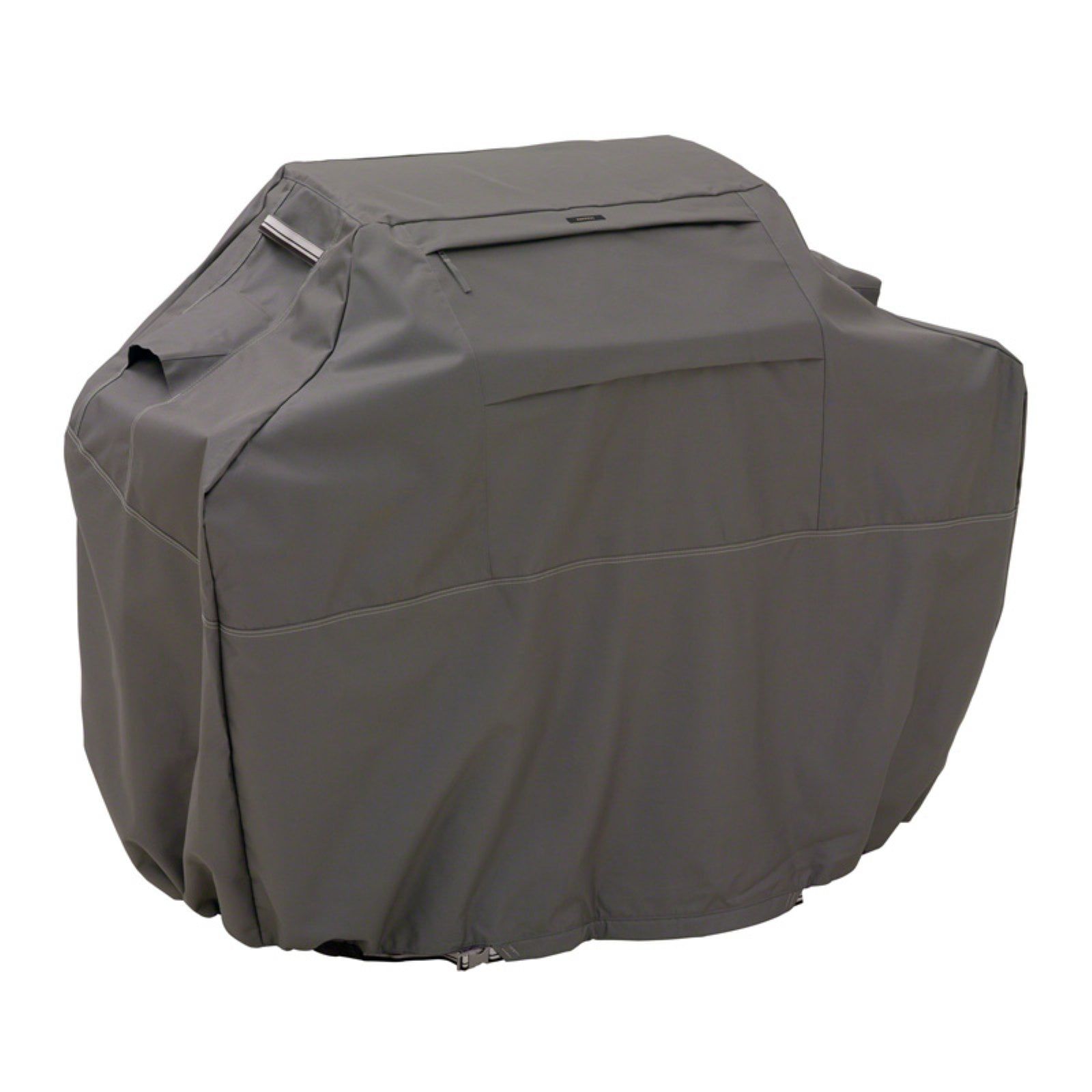 Ravenna Gray Water-Resistant Large BBQ Grill Cover