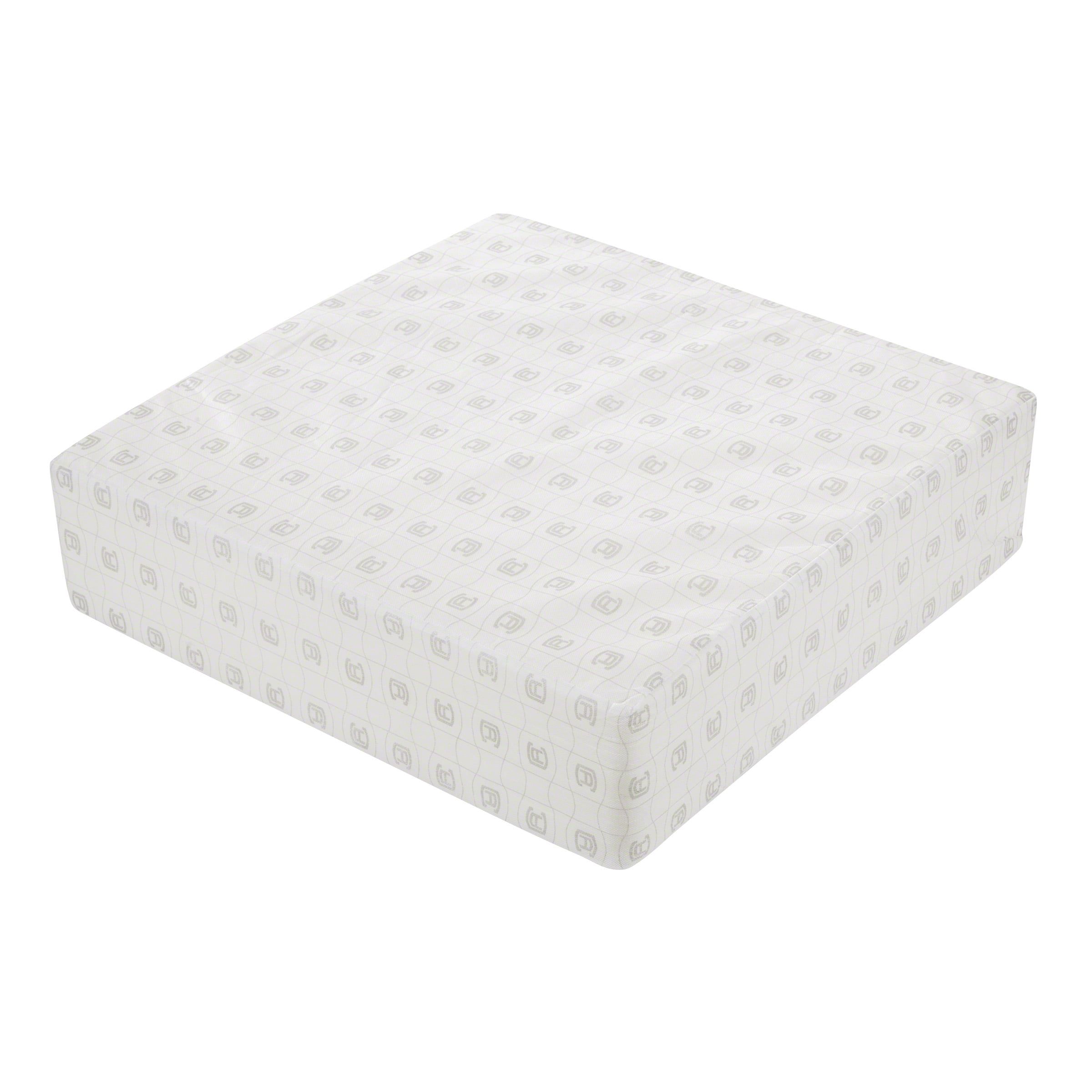 White High-Density Foam Square Patio Lounge Cushion