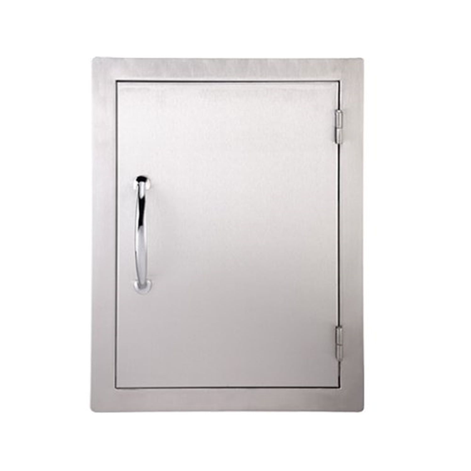 Stainless Steel Vertical Outdoor Access Door 17" x 24"