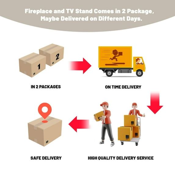 67" Black MDF Wall Mounted TV Stand with 36" Electric Fireplace