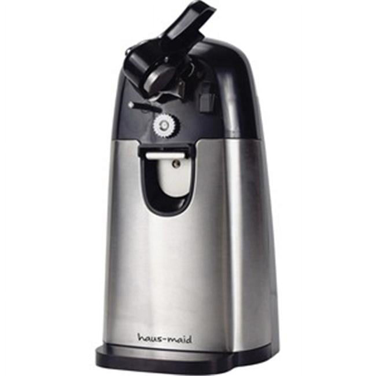 Haus-Maid Black and Stainless Steel Electric Can Opener