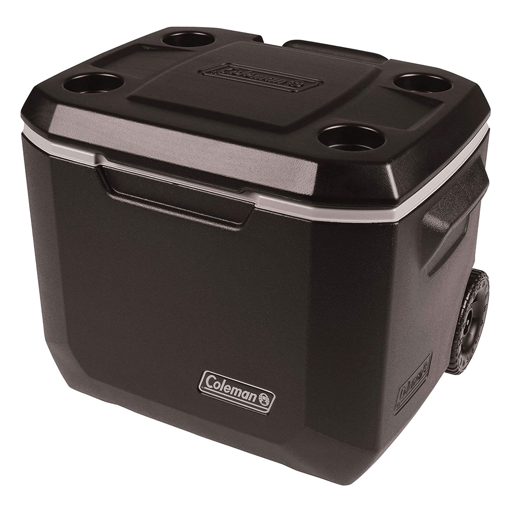 Coleman Black 50 Quart Insulated Wheeled Cooler