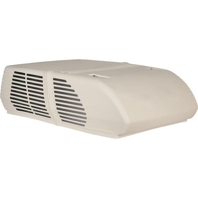 Low-Profile White Air Conditioner with Heater, 13,500 BTU