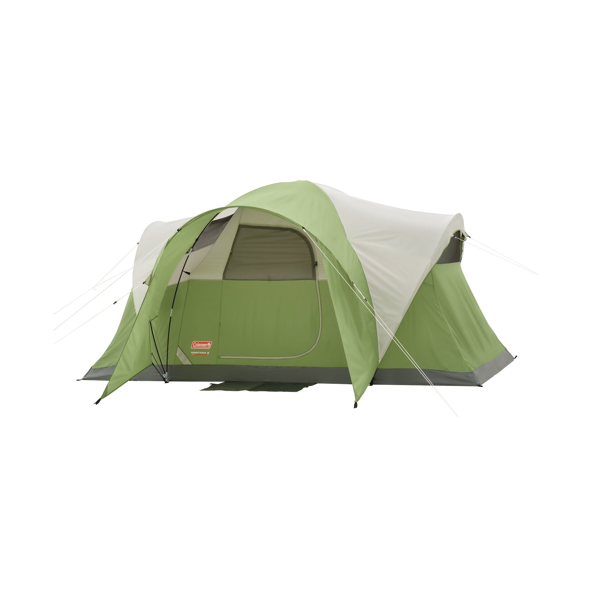 Coleman Montana 6-Person Green Dome Camping Tent with Carry Bag