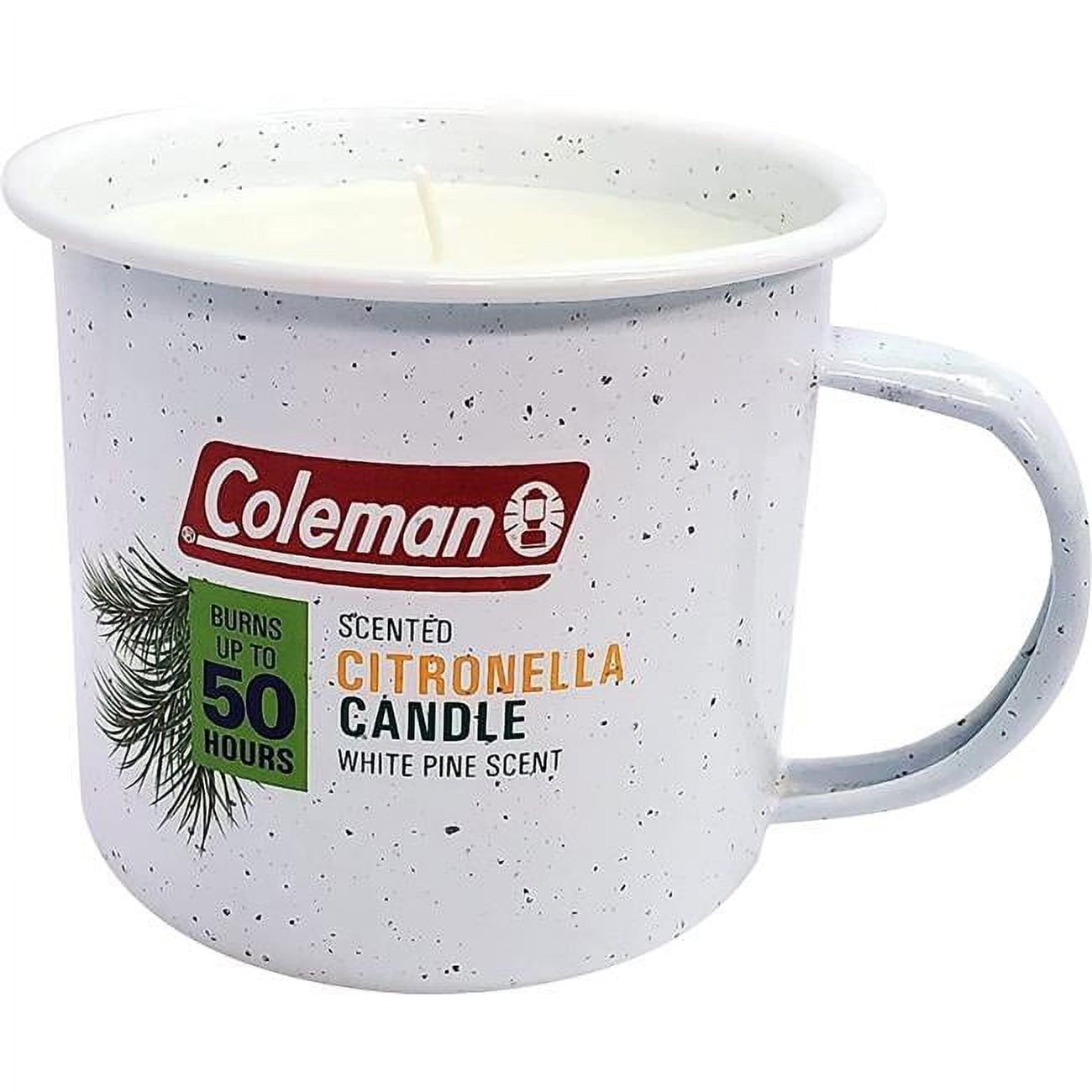 White Pine Scented Citronella Candle in Retro Mug