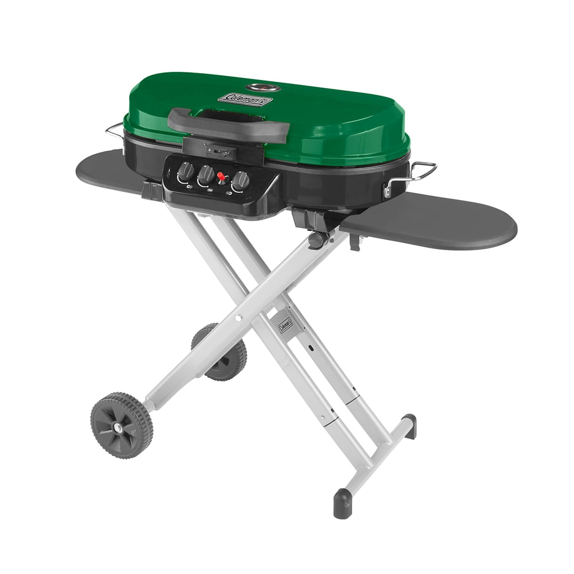 Coleman Green Portable Propane Gas Grill with Stand