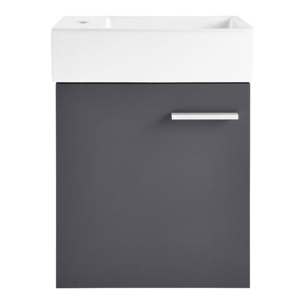 Colmer 18" Slate Wall-Mounted Bathroom Vanity