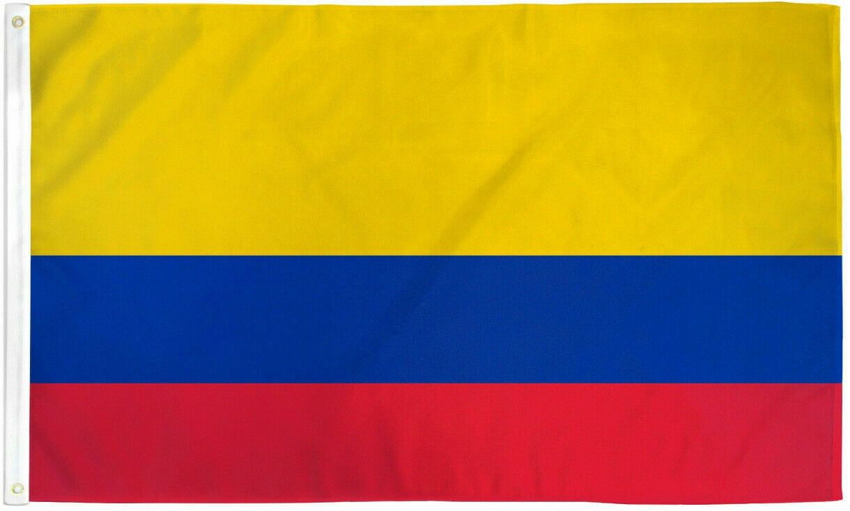 Colombia 3x5ft Polyester Flag with Brass Grommets