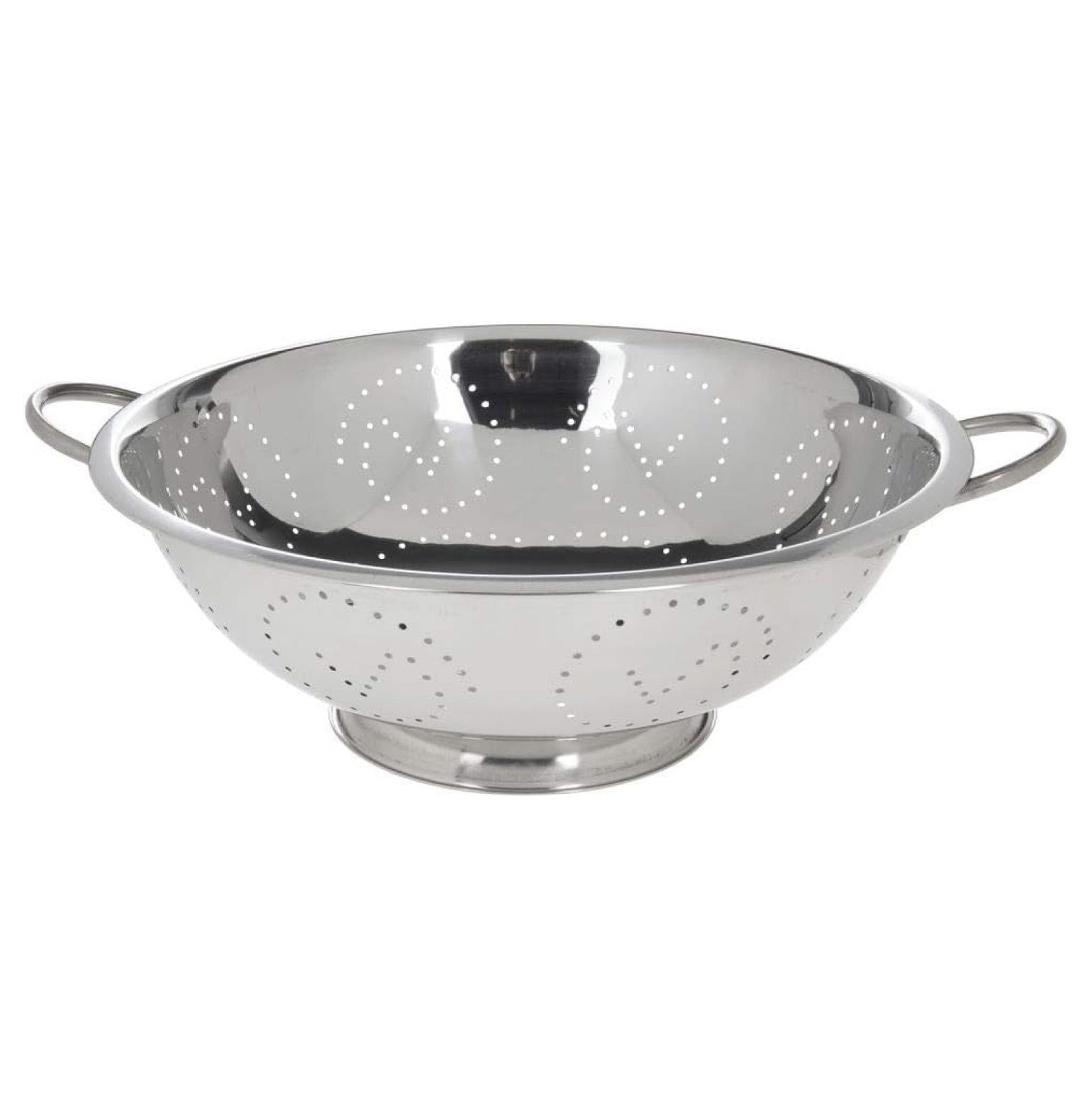 Vollrath 14-Quart Stainless Steel Colander with Handles and Base