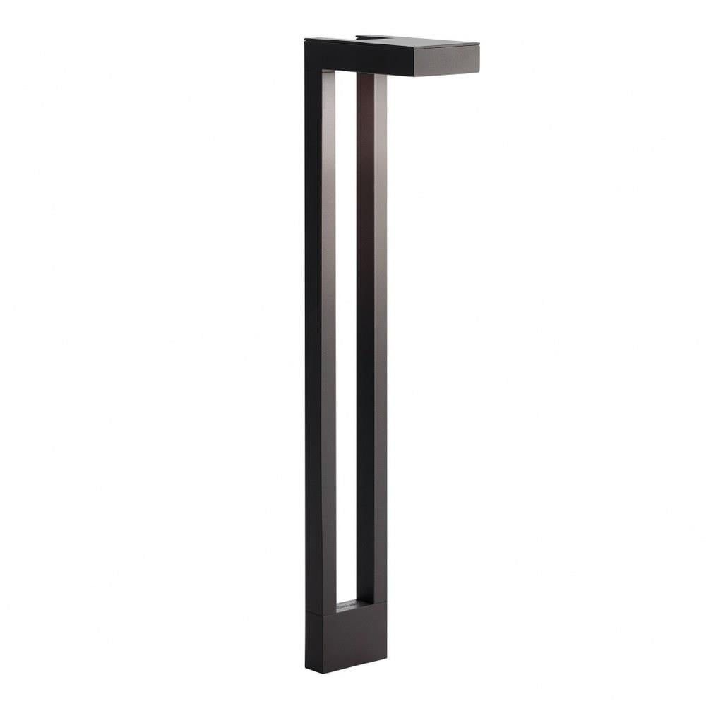 Modern Black Aluminum 22" Outdoor Pathway Light