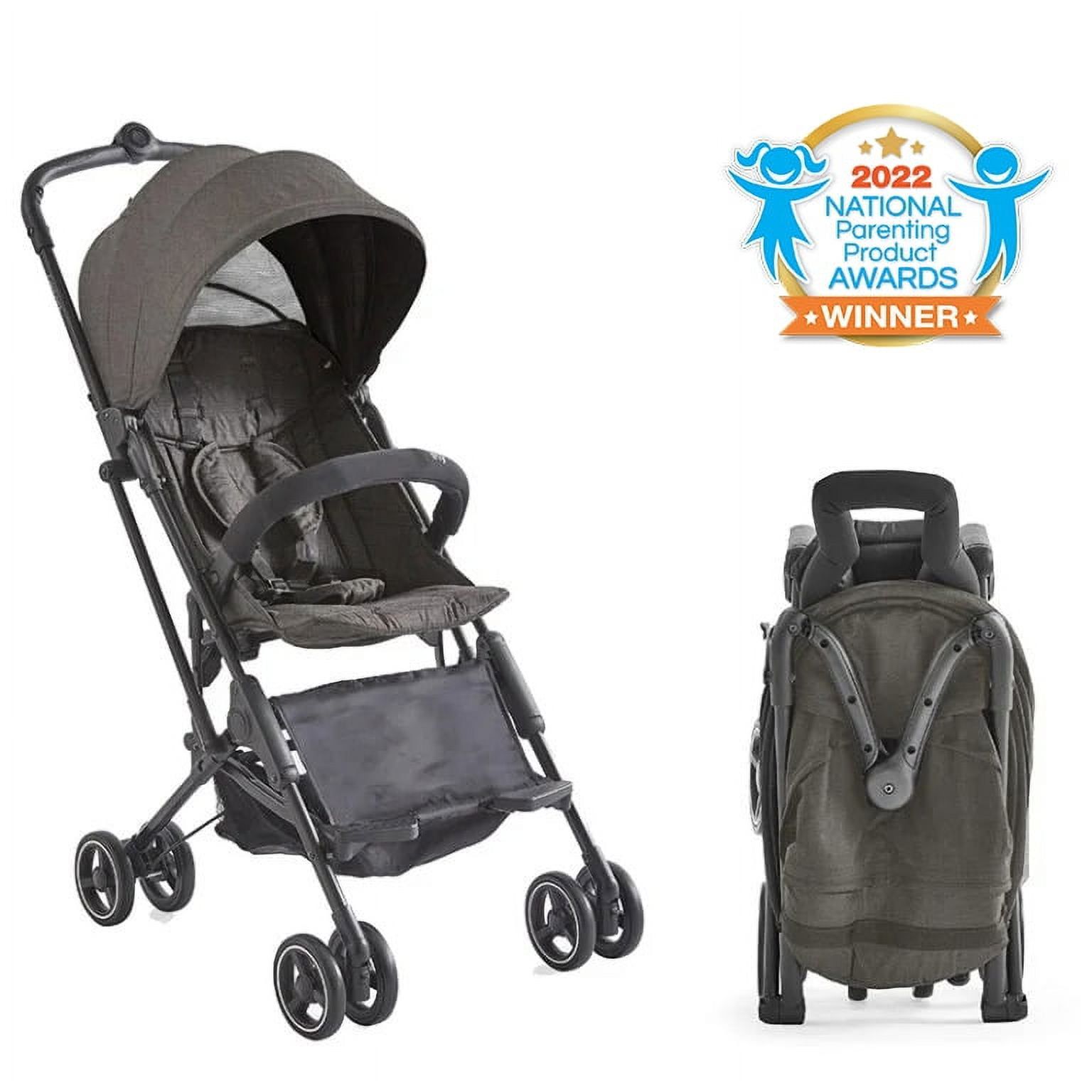 Contours Itsy Black Lightweight All-Terrain Baby Stroller