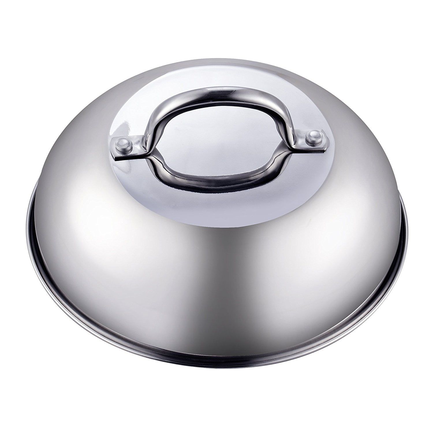 9.5-Inch Stainless Steel Grill Steaming Dome Lid