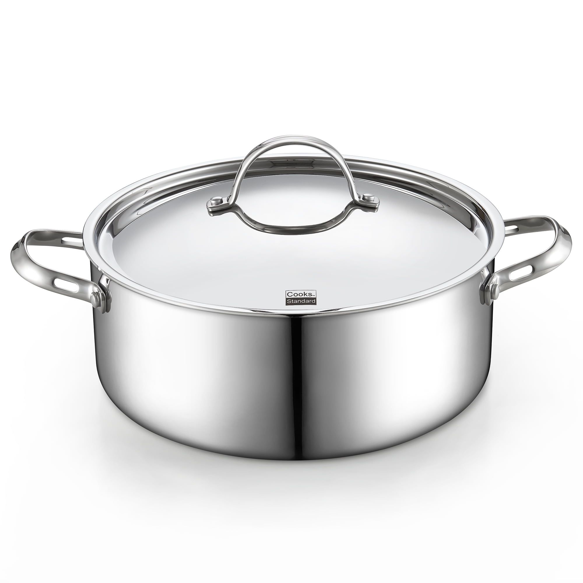 7-Quart Stainless Steel Multi-Ply Clad Stock Pot with Lid