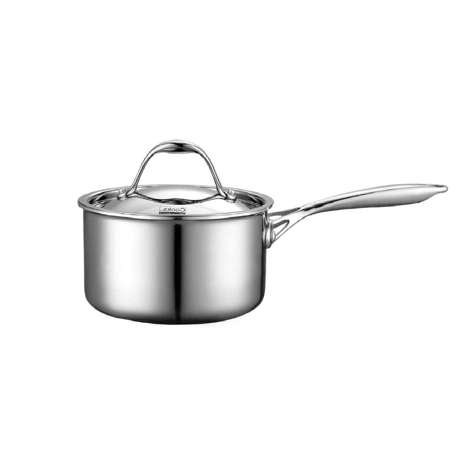 3-Quart Stainless Steel Saucepan with Lid