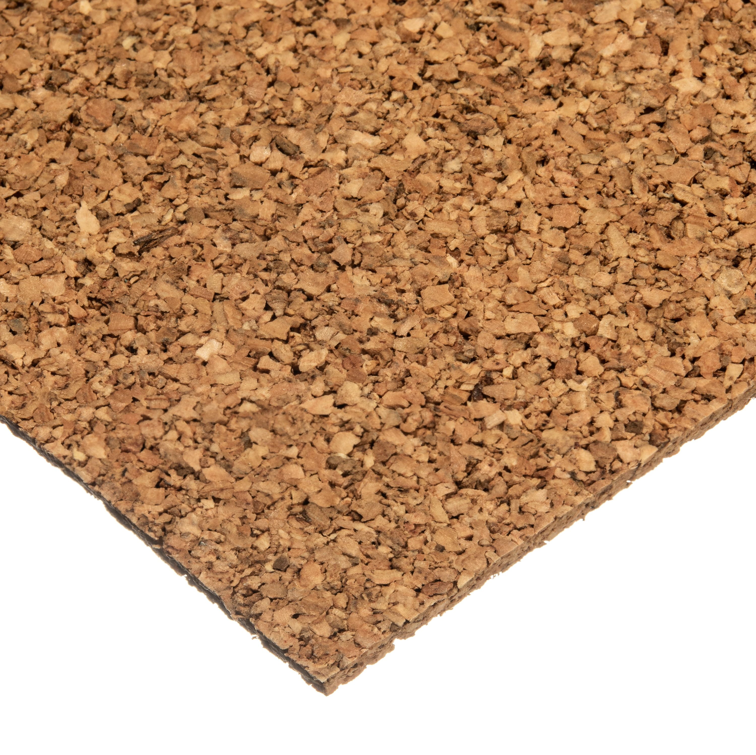 Natural Cork Sheet - 1/4" Thick, 12" x 12"