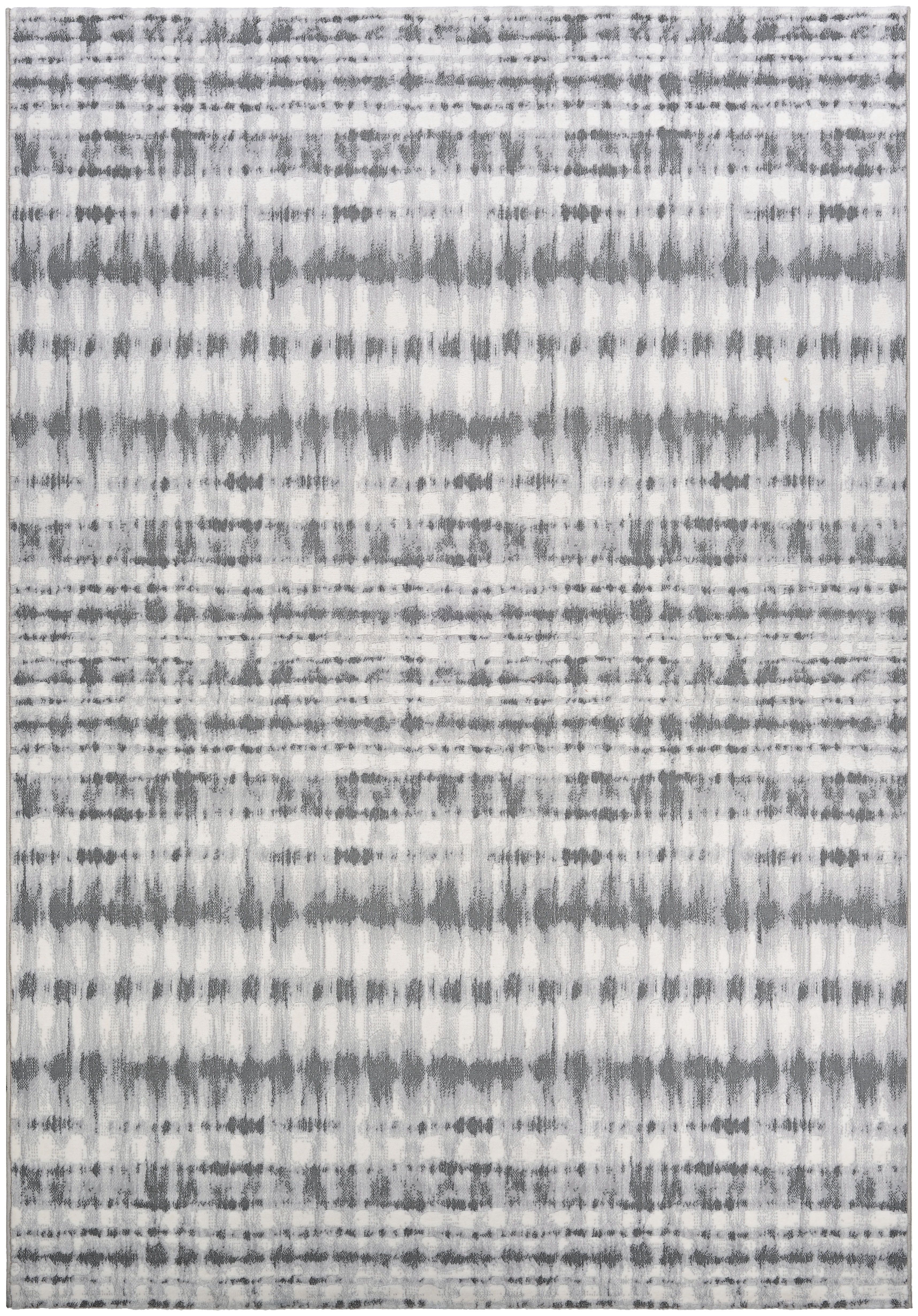 Marina Collection Luxurious Gray Synthetic 3' x 5' Area Rug