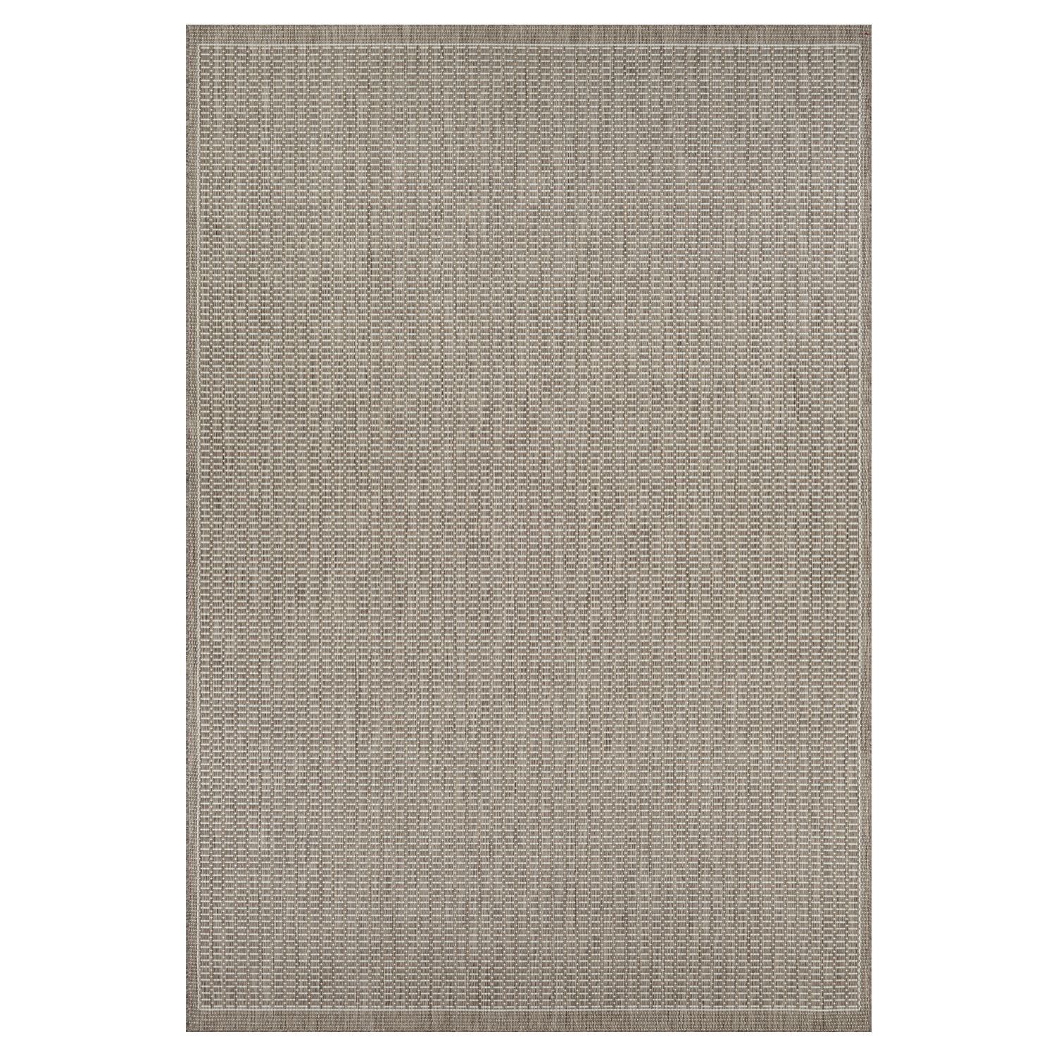 Recife Champagne-Taupe 9' x 13' Synthetic Easy-Care Area Rug